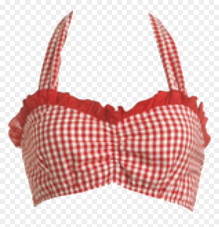 Aesthetic Red Top Png, Transparent Png - red tie png