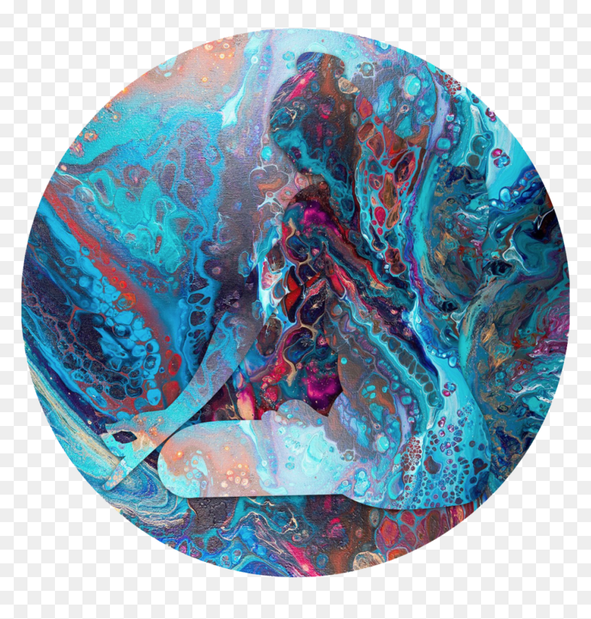 Meditation Website Icon - Circle, HD Png Download - meditation png