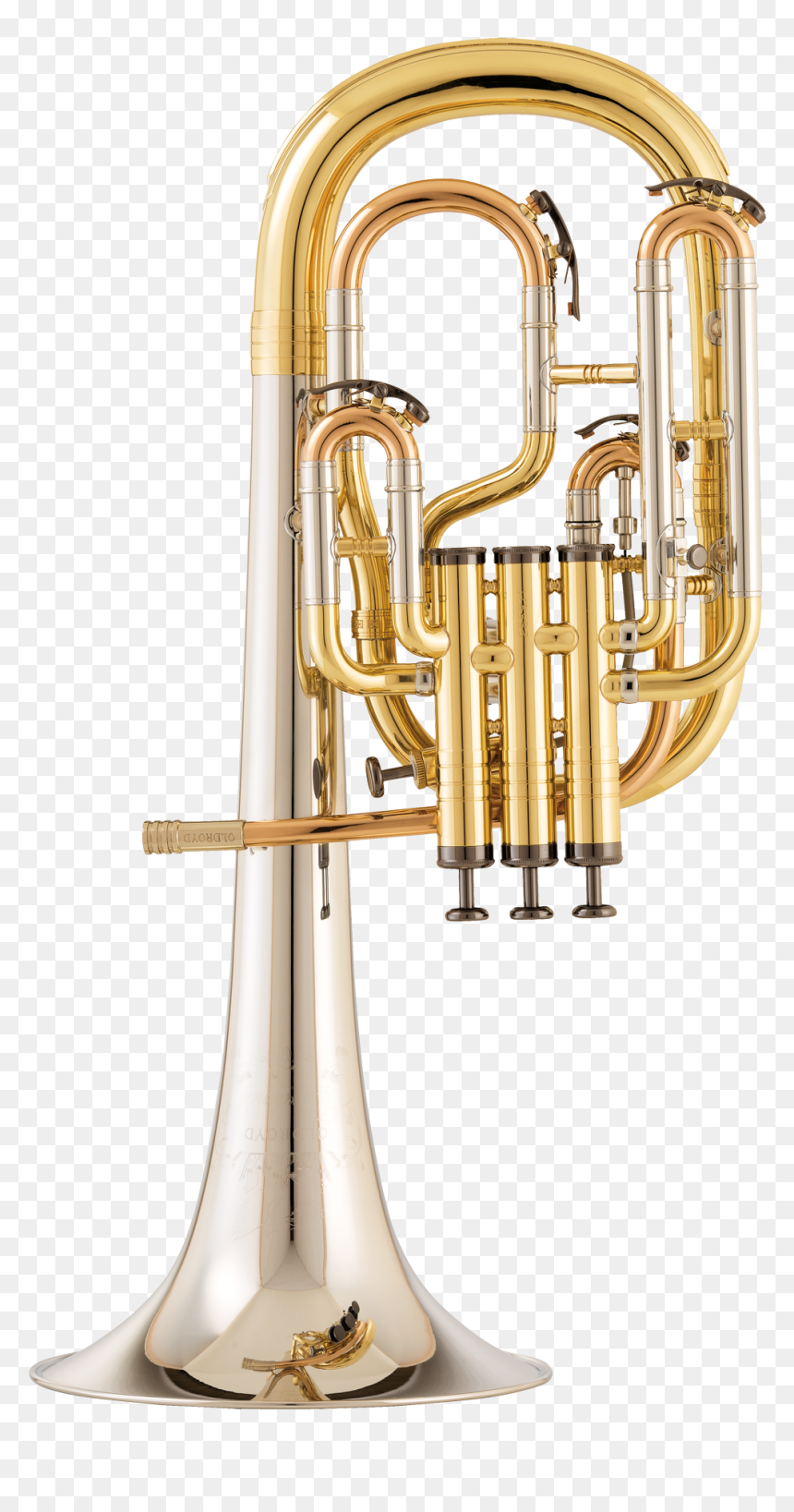 Bildarchiv Geneva Eb Althorn Cardinal Neusilber Schallstck - Types Of Trombone, HD Png Download - tuba png
