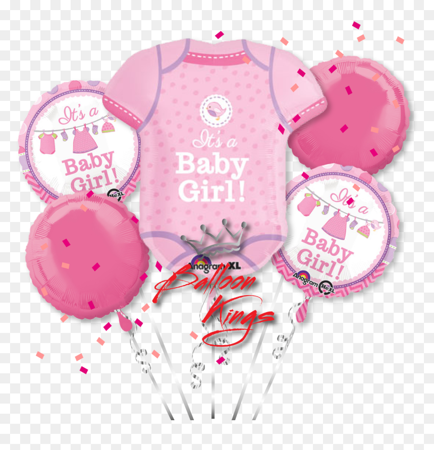 It"s A Girl Balloons For Kids - Balloons Its A Girl, HD Png Download - its a girl png
