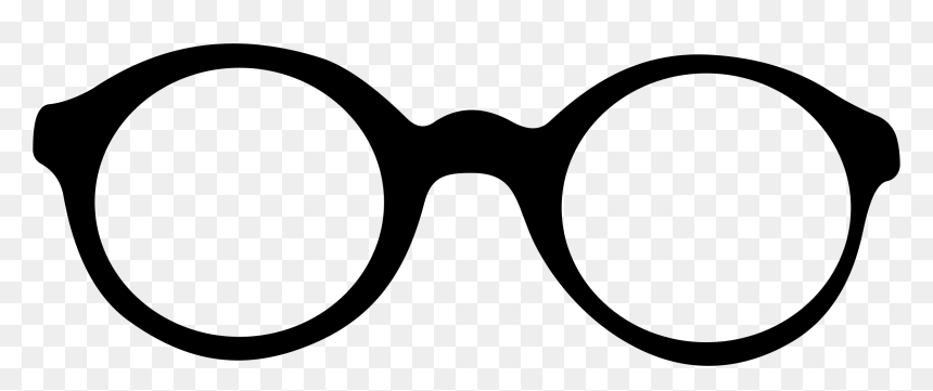 Glasses Silhouette Png - Glasses Clipart Silhouette, Transparent Png - sunglasses clipart png