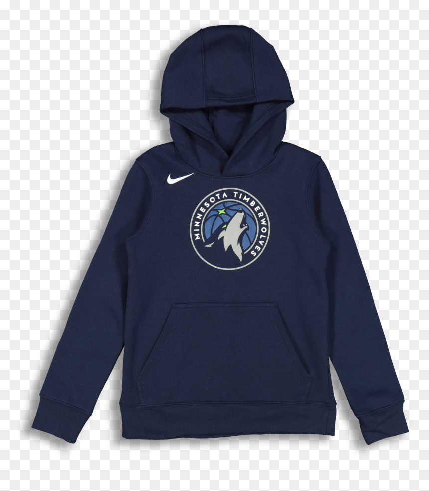 Hoodie, HD Png Download - timberwolves logo png