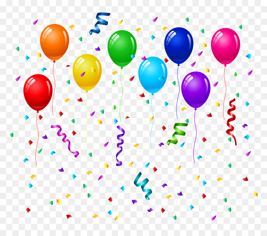 Birthday Balloons Png , Png Download, Transparent Png - balloons.png