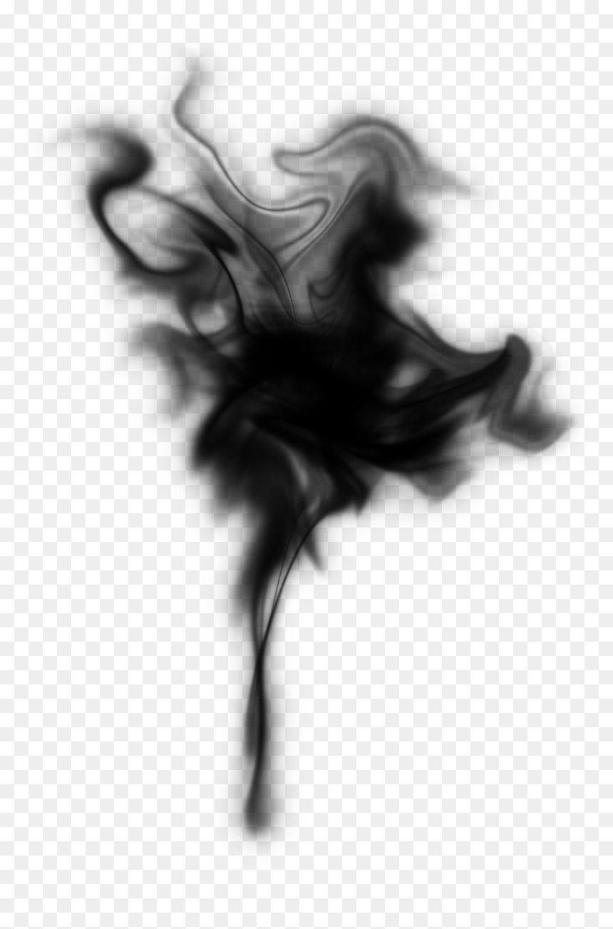 Black Smoke Png, Transparent Png - smoke transparent background png