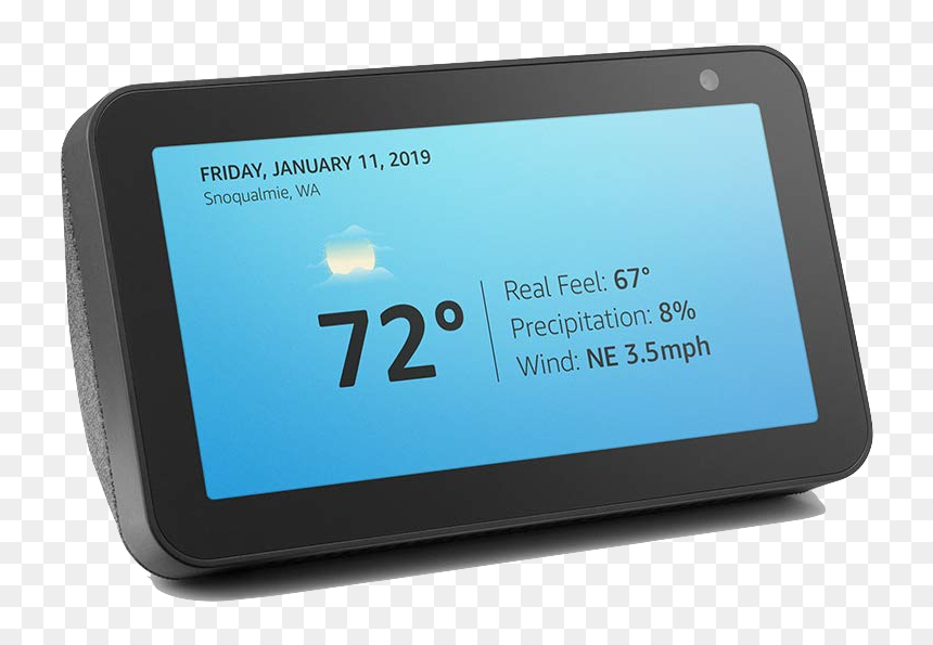 Echo Show 5 Vs Echo Spot, HD Png Download - amazon echo png