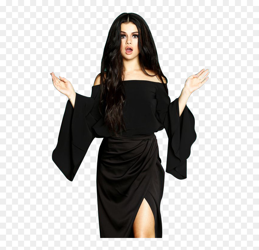 Transparent Black Hair Model Png - Selena Gomez Png, Png Download - selena gomez png 2015
