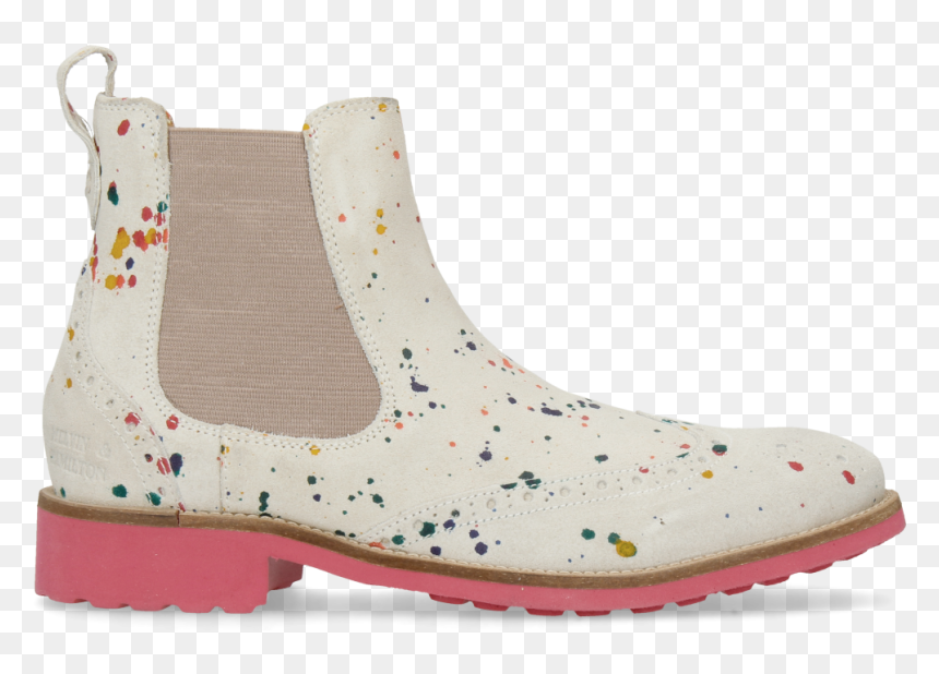 Chelsea Boot, HD Png Download - white polka dots png