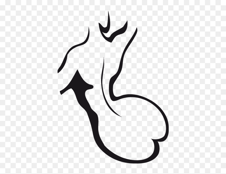 Thumb Image - Woman Abstract Silhouette Png, Transparent Png - spa png