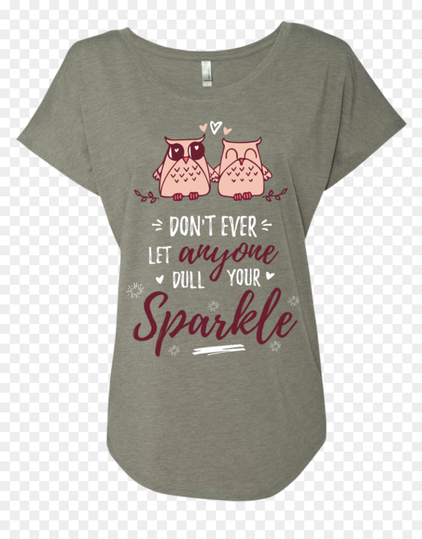 Don"t Ever Let Anyone Dull Your Sparkle Dolman Tshirt - T-shirt, HD Png Download - sparkle trail png