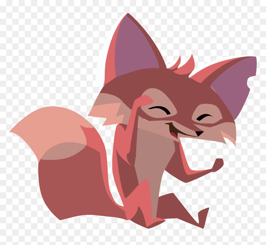 Red Fox Graphic - Animal Jam Fox Png, Transparent Png - jam png