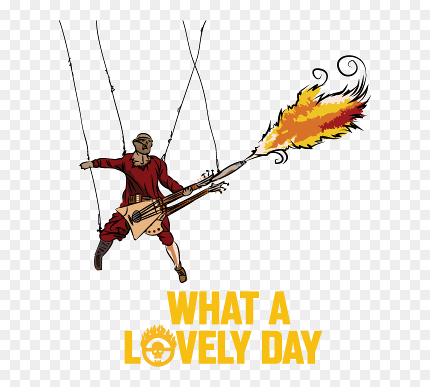 Guitarrista3 - Mad Max Fury Road Guitar Guy Png, Transparent Png - mad max png