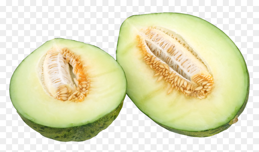 Melon Cut - Melon, HD Png Download - cantaloupe png