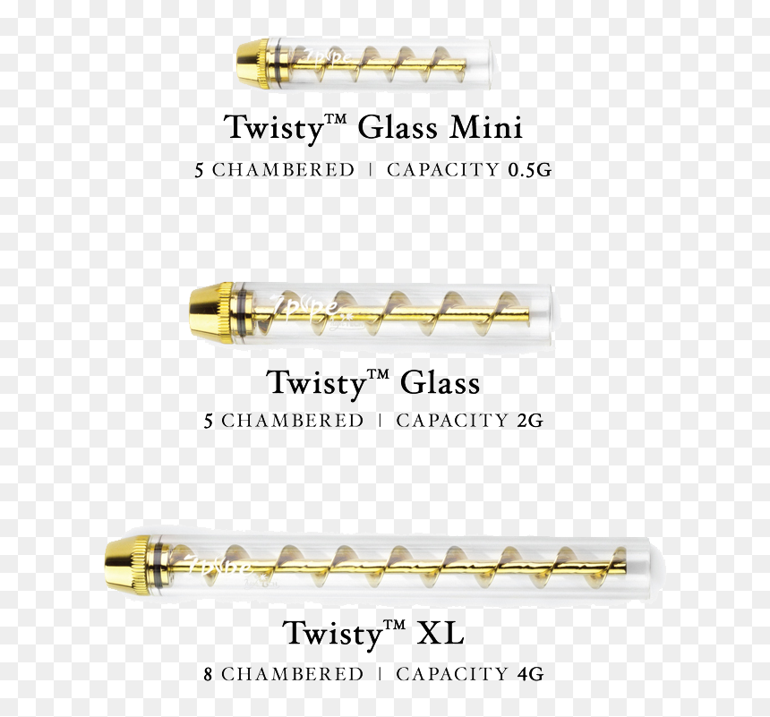 Twisty Glass Blunt By 7pipe - Western Concert Flute, HD Png Download - flute png