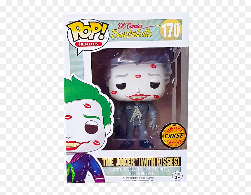 Joker Funko Pop 170, HD Png Download - kisses png