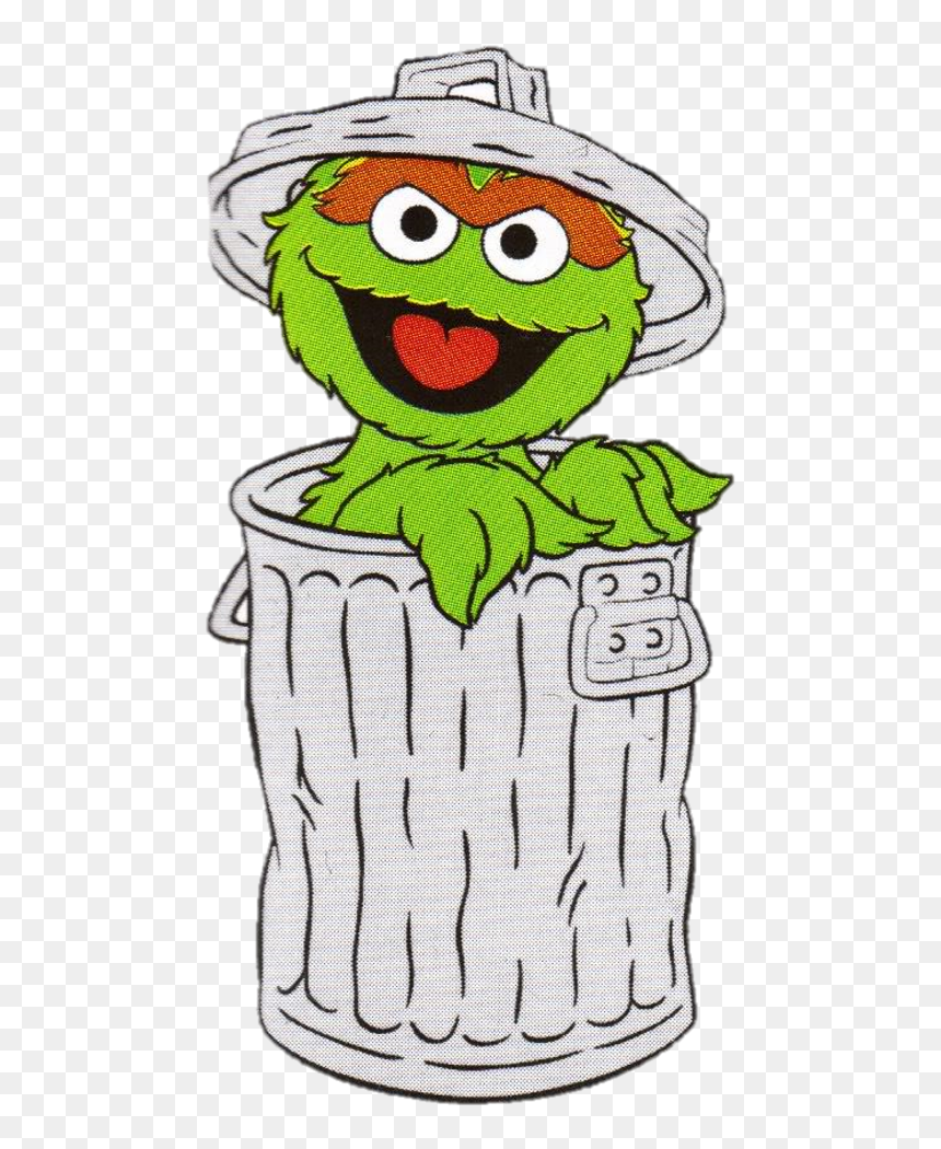 Hd Oscar The Grouch, HD Png Download - sesame street png