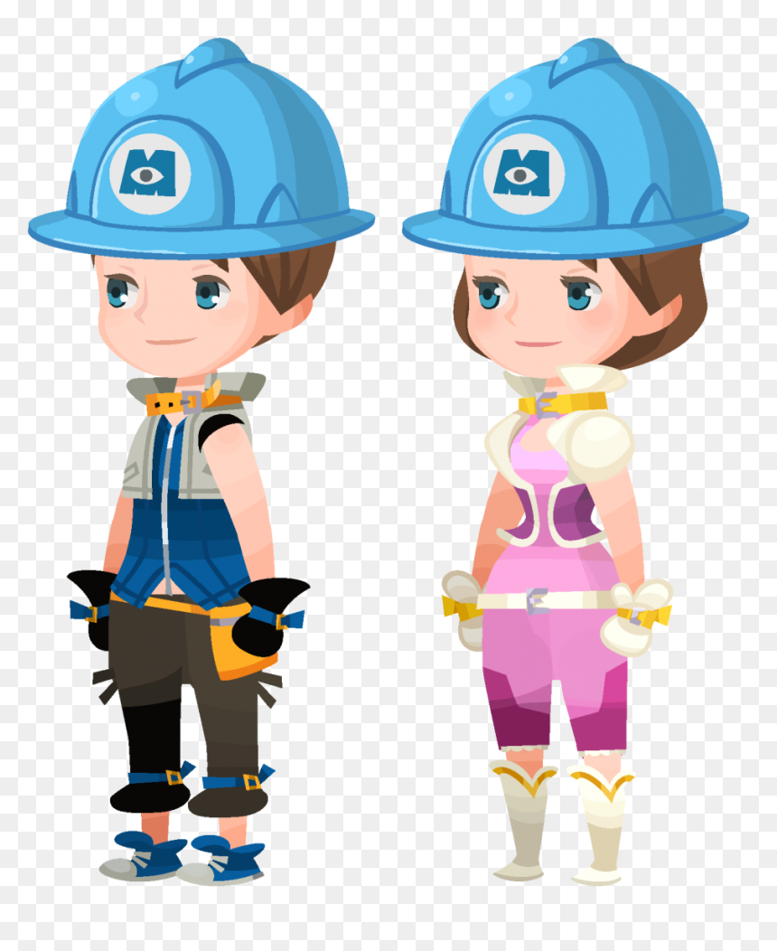 Monsters Inc Helmet - Kingdom Hearts Union X Avatar, HD Png Download - monsters inc png