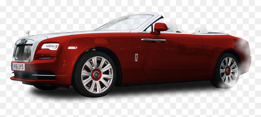 Red Rolls Royce Png Transparent Image - Rolls-royce Phantom Coupé, Png Download - rolls royce png