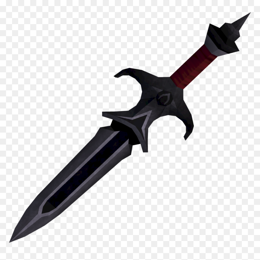 The Runescape Wiki - Blade, HD Png Download - sword png black