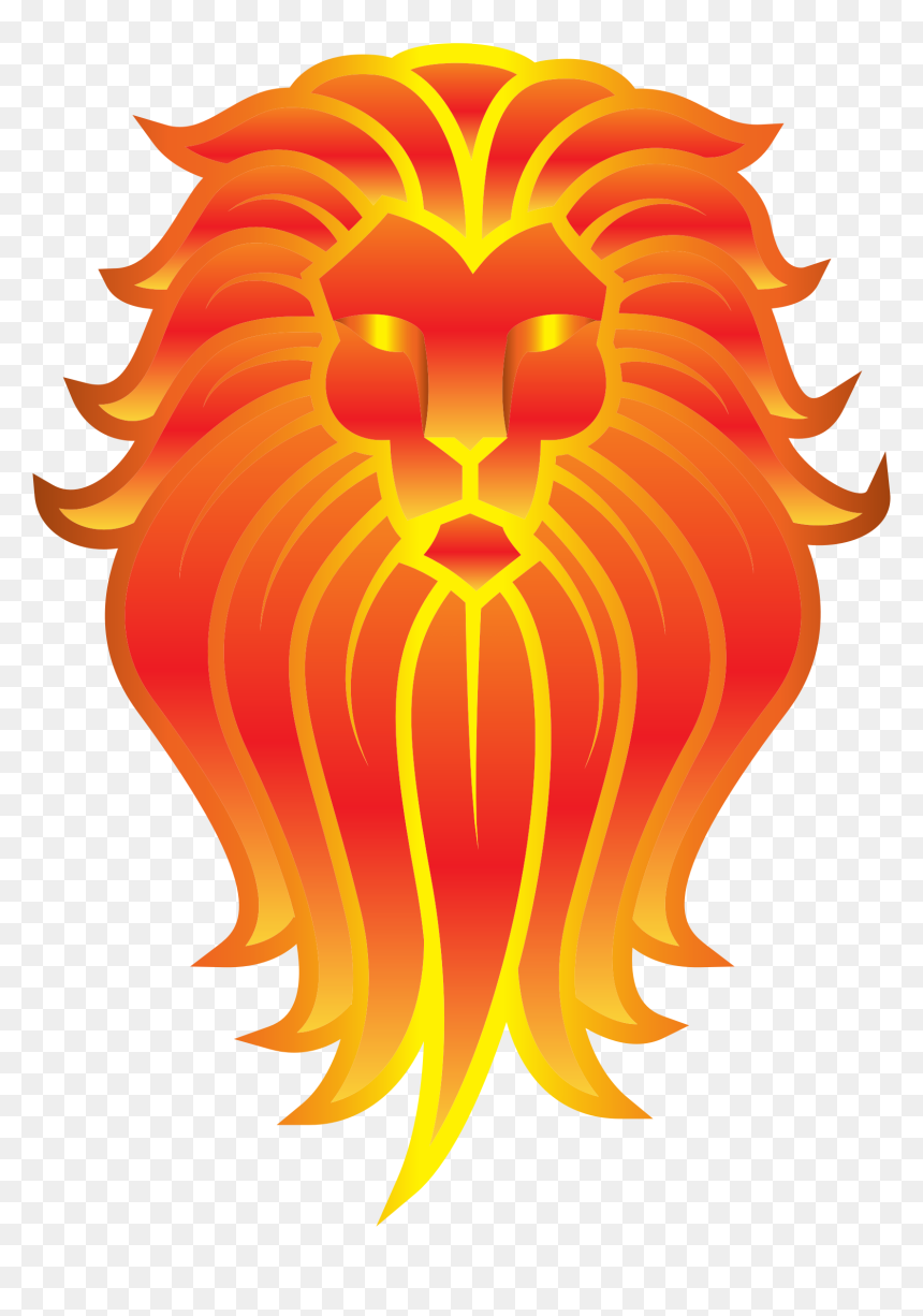 Banner Royalty Free Stock Chromatic Tattoo No Background - Clip Art, HD Png Download - lion face png