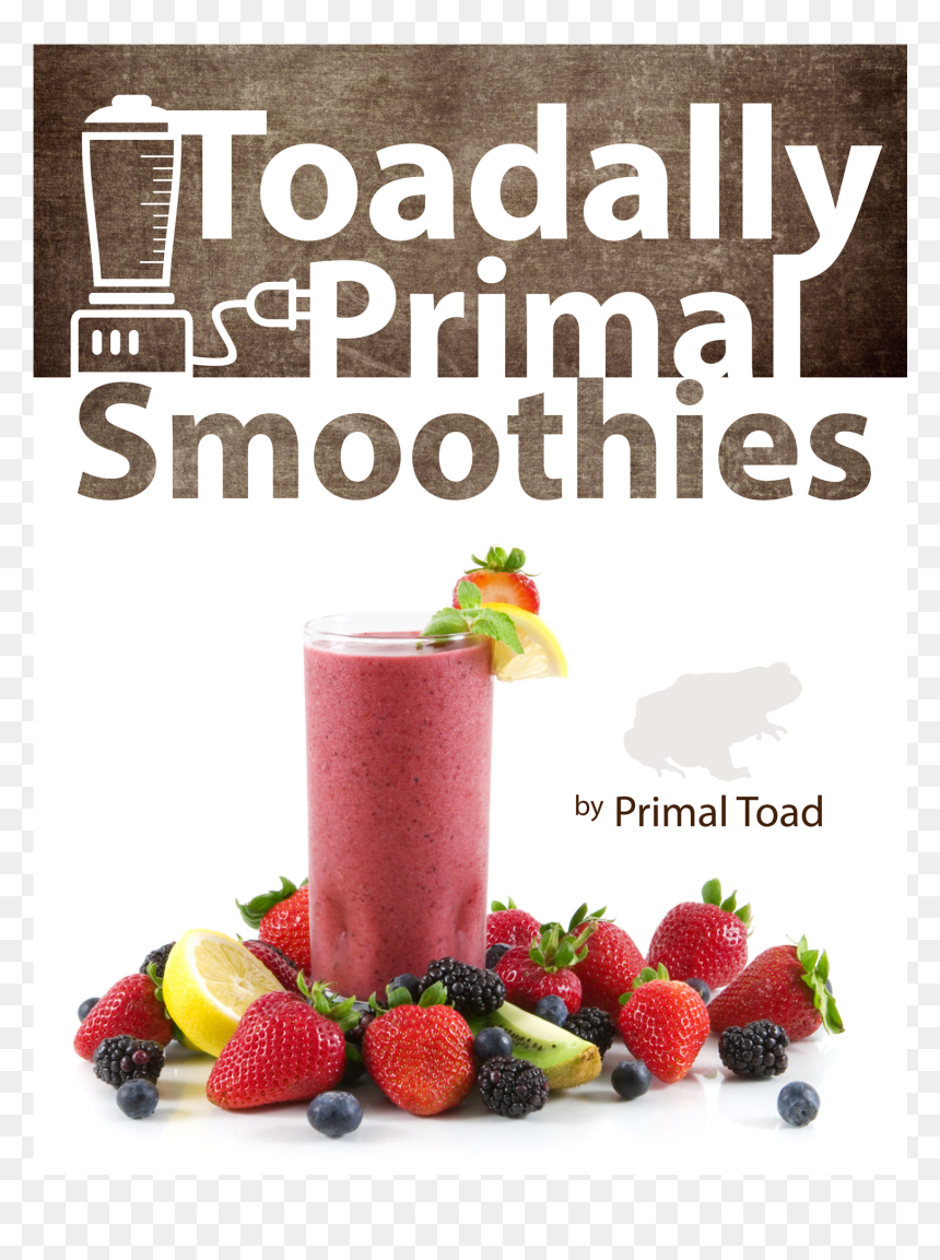 Strawberry, HD Png Download - smoothies png