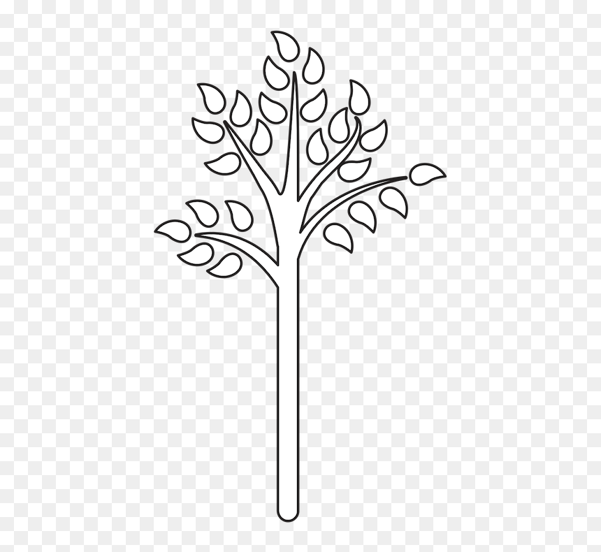 White Tree, HD Png Download - white tree png