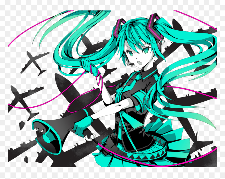 Transparent Anime Love Png - Miku Love Is War Art, Png Download - miku png