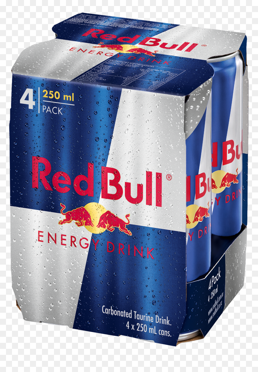 Red Bull Energy Drink Cans 250ml - Red Bull 250ml Price, HD Png Download - red bull png