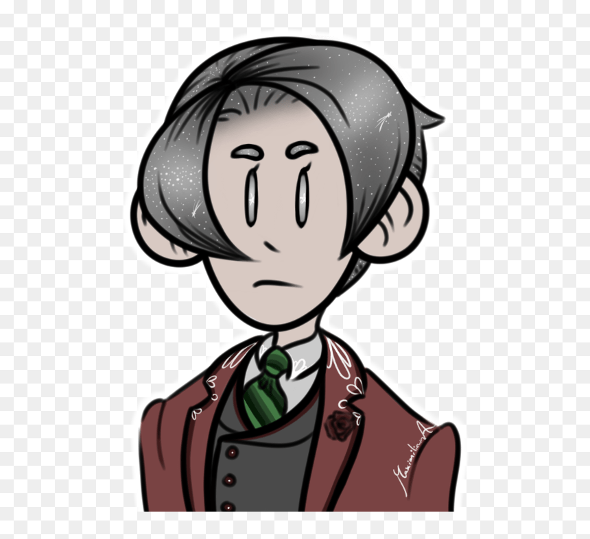Phoenix Wright Ace Attorney Miles - Cartoon, HD Png Download - phoenix wright png