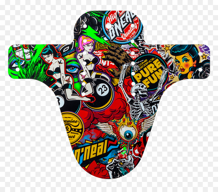 Splatter Fender - Oneal, HD Png Download - mud splatter png