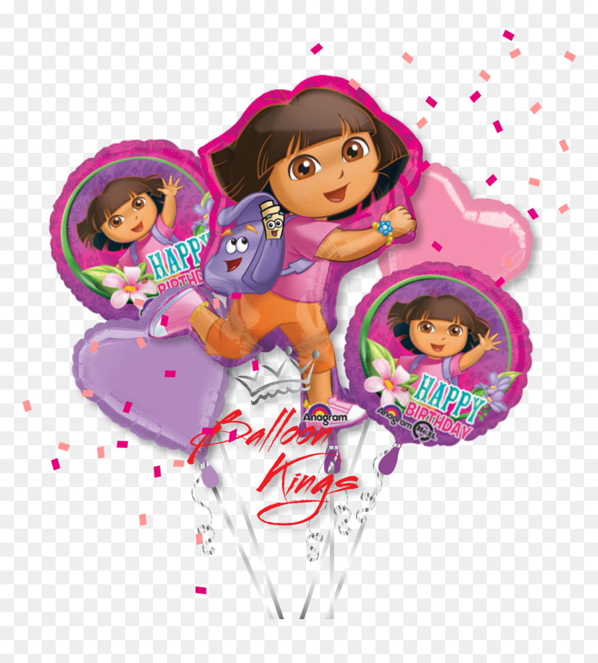 Dora The Explorer Bouquet, HD Png Download - dora png