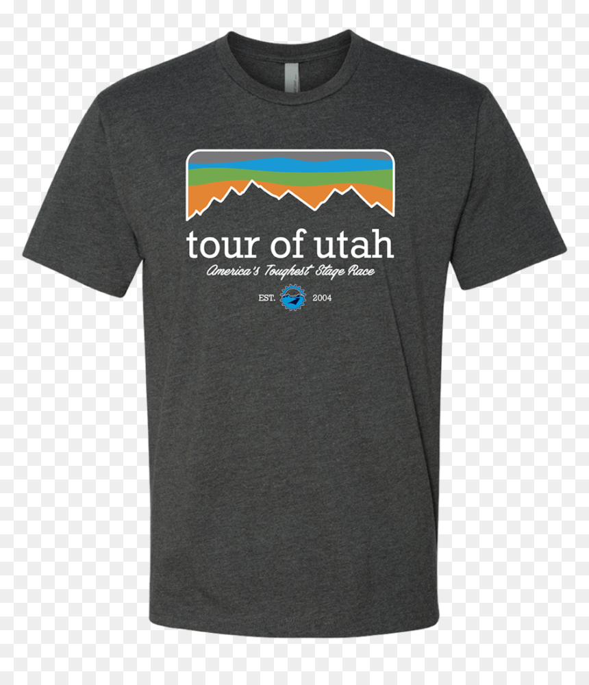 Mountain Outline Tee - T-shirt, HD Png Download - mountain outline png