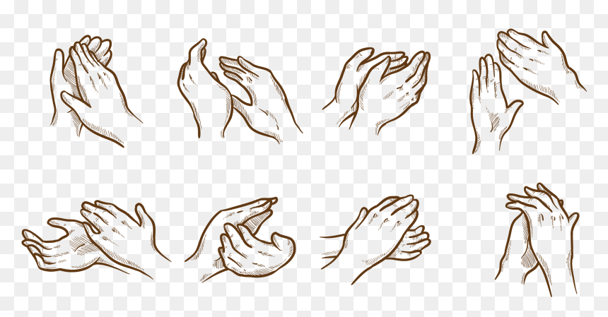 Transparent Foam Finger Png - Drawing Of Hand Wash, Png Download - foam finger png