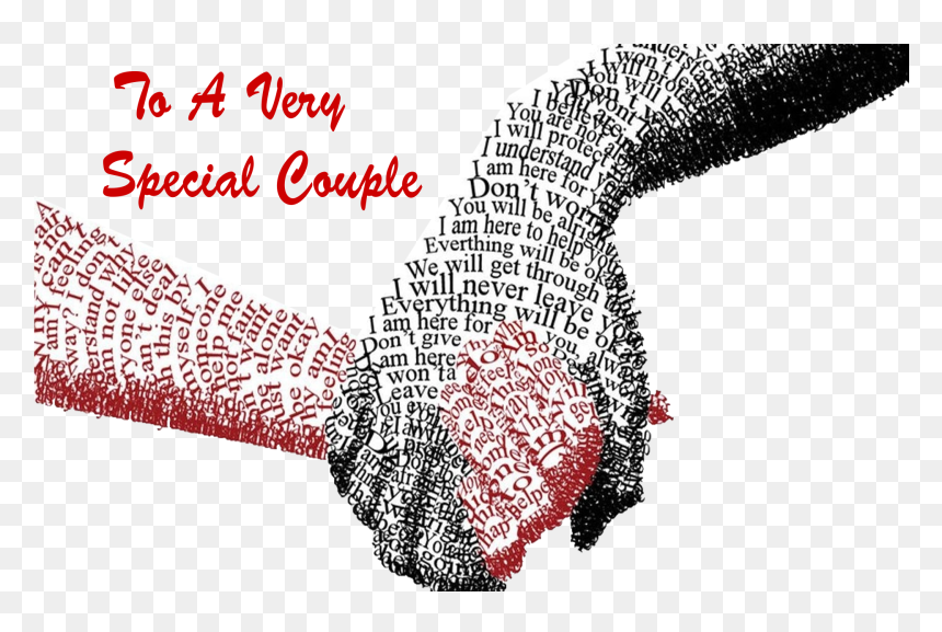 To A Very Special Couple Png Photo - Reach Out And Listen, Transparent Png - anniversary png