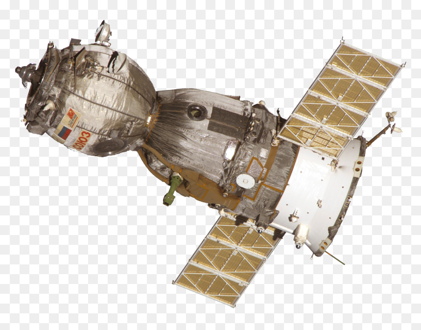 Soyuz Tma-7 White Background - Spacecraft Png, Transparent Png - space background png