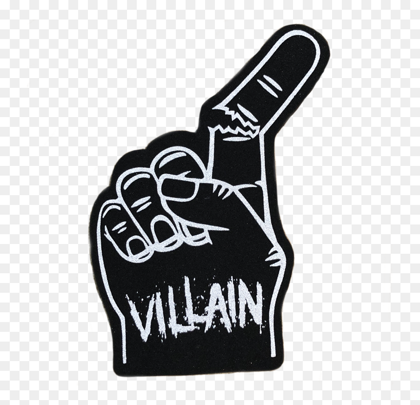Marty Scurll Villain Logo, HD Png Download - foam finger png