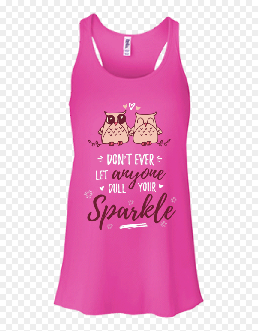 Don"t Ever Let Anyone Dull Your Sparkle Racerback Tank - T-shirt, HD Png Download - sparkle trail png