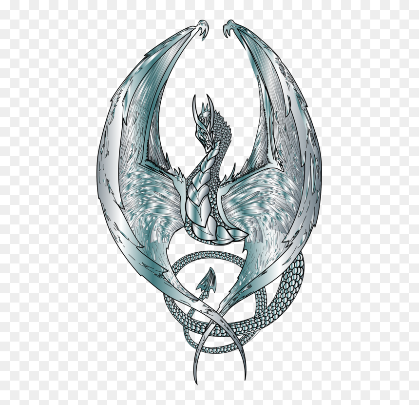 Transparent Dragons Clipart - Dragon Fantasy Art Png, Png Download - dragon tattoo png