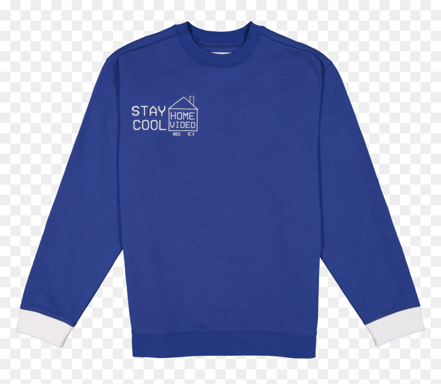 Long-sleeved T-shirt, HD Png Download - vhs play png