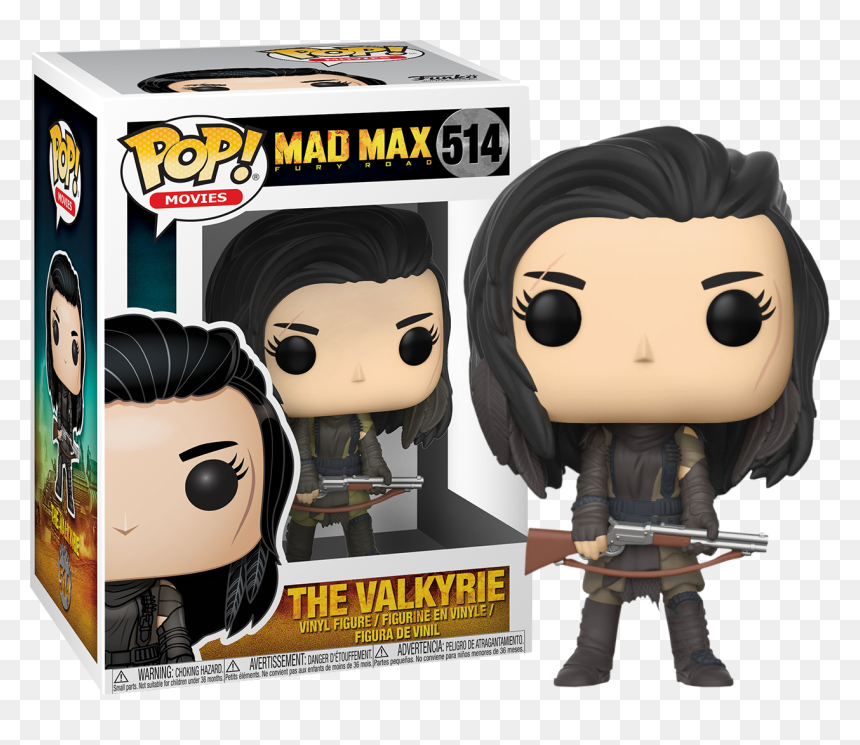 Funko Pop Valkyrie Mad Max, HD Png Download - mad max png