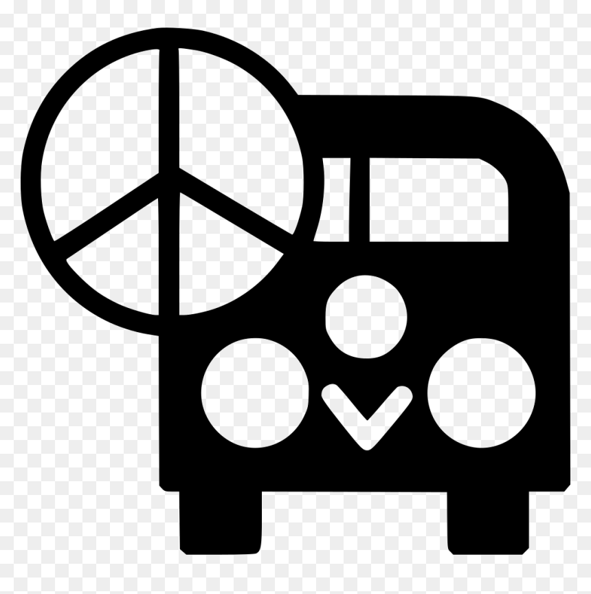 Peace Sign Van - Icono De Trivia Png, Transparent Png - peace symbol png