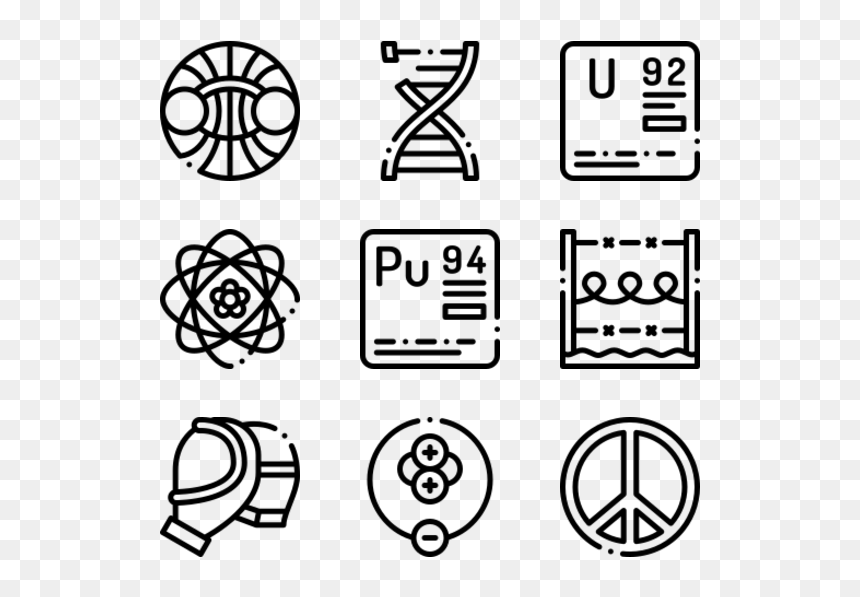 Shopping Icon Pack Png, Transparent Png - radiation symbol png
