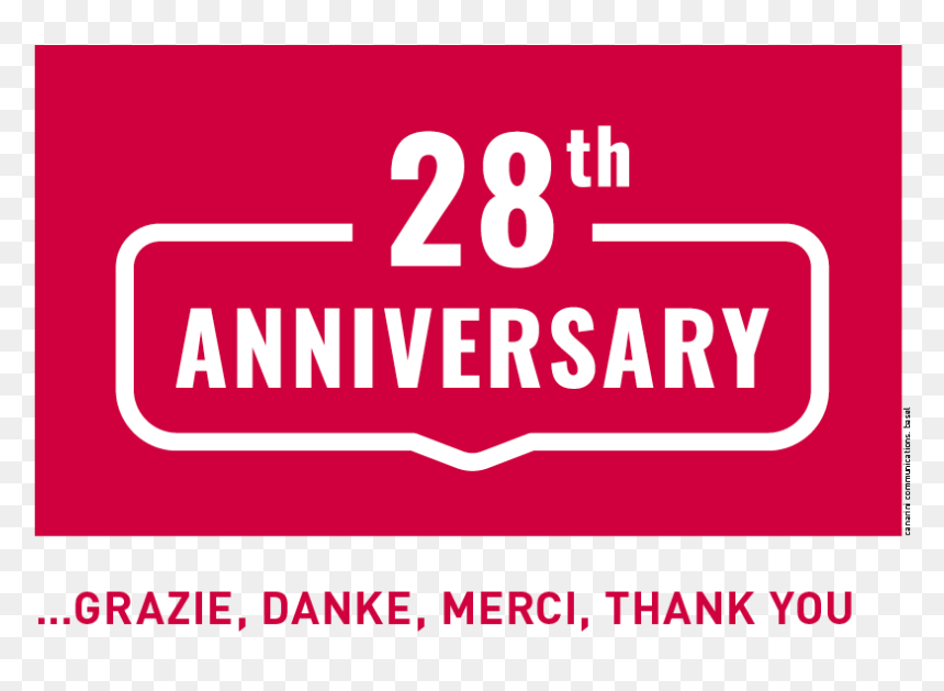 28th Anniversary Png Clipart , Png Download - Merket For God Design, Transparent Png - anniversary png