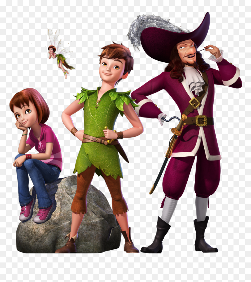 Peter Pan Lost Hook, HD Png Download - peter pan png
