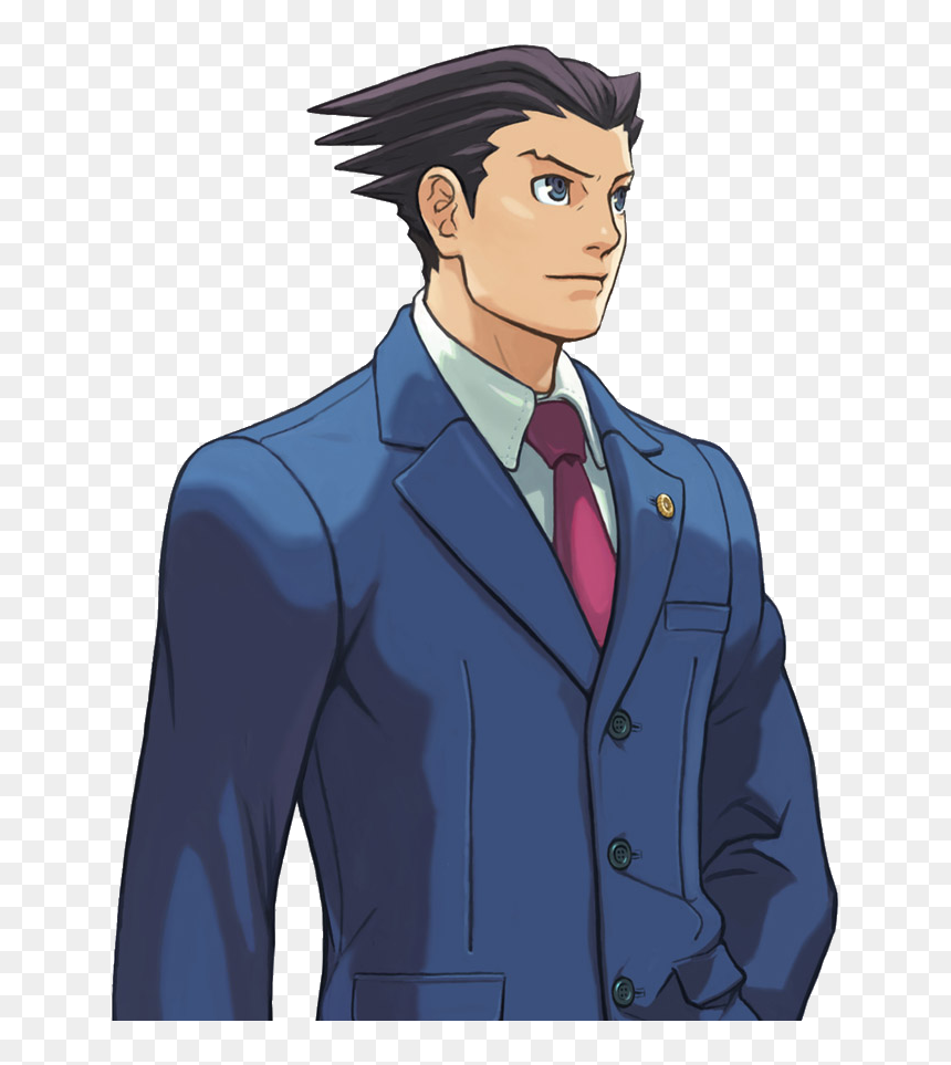 Phoenix Wright, HD Png Download - phoenix wright png