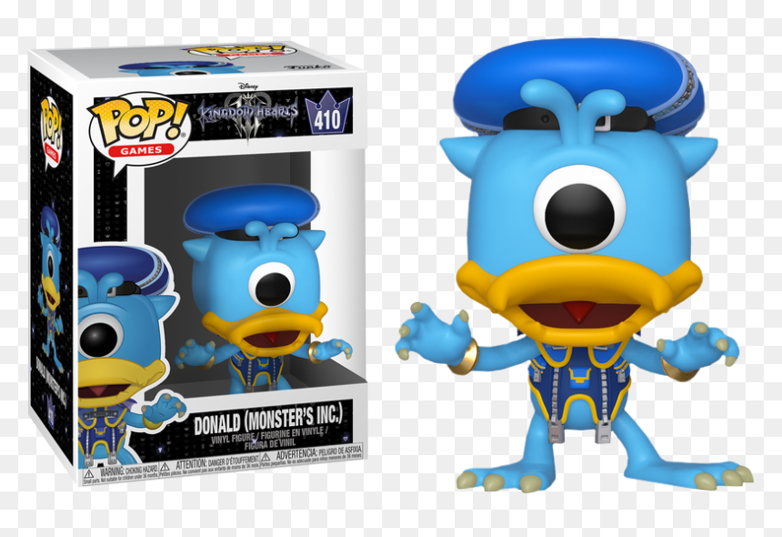 Transparent Monsters Inc Png - Funko Pop Kingdom Hearts Donald, Png Download - monsters inc png