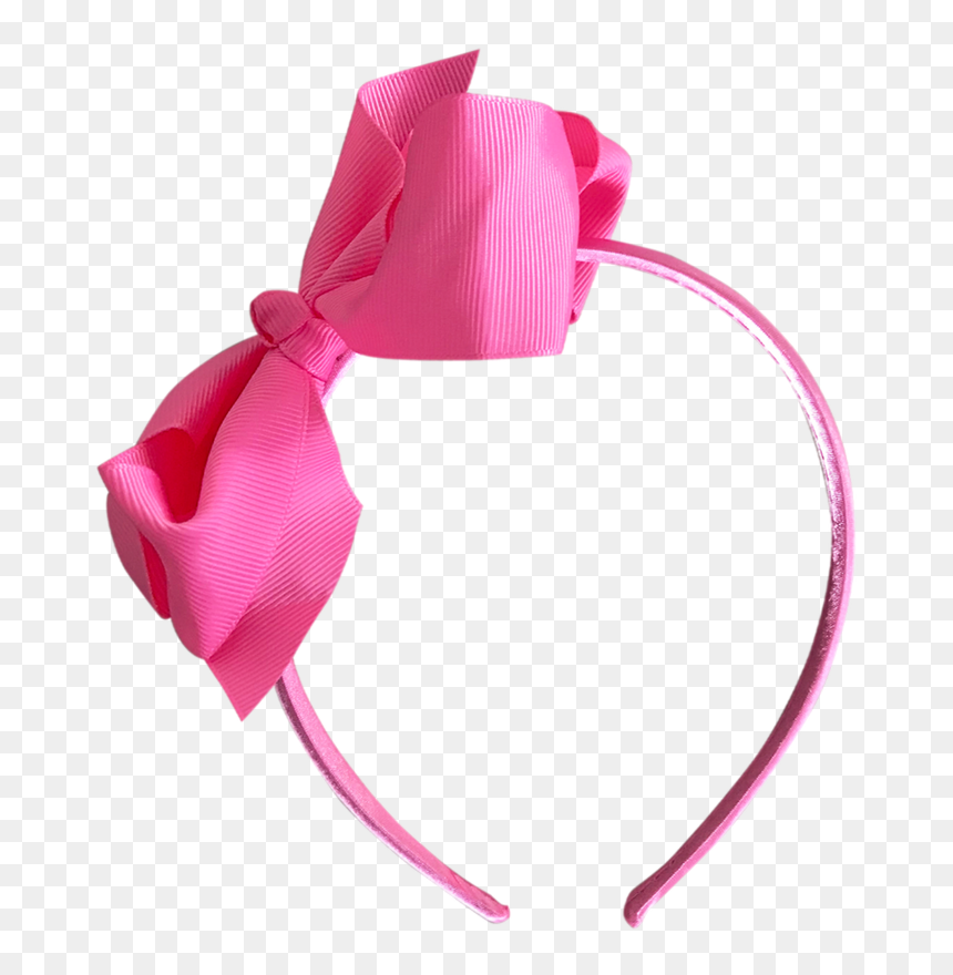 Image Of Flamingo Bow Headband - Baby Hair Band Png, Transparent Png - headband png