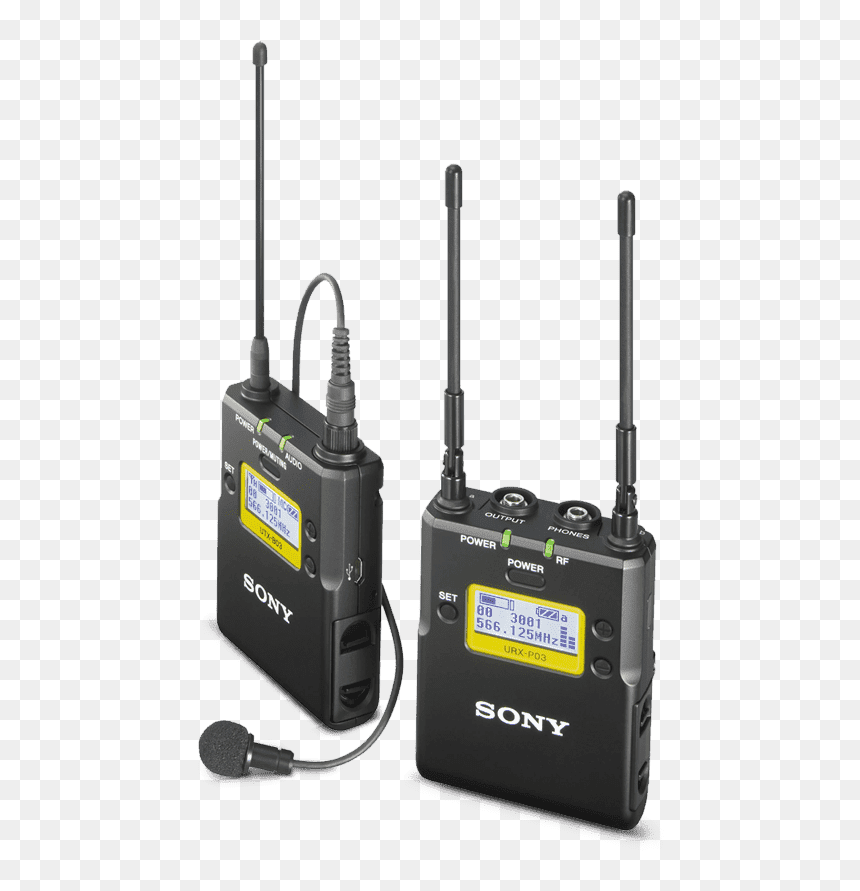 Sony Uwp D11, HD Png Download - radio microphone png