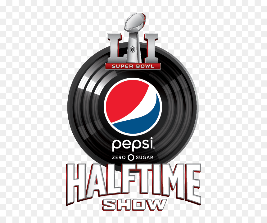 Super Bowl Halftime Drones Weren"t Live - Pepsi Superbowl Li, HD Png Download - pepsico logo png