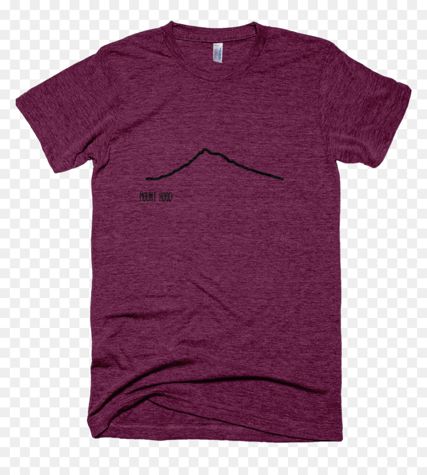 Mountain Outline - Mount Hood - Design T Shirts For Photographers, HD Png Download - mountain outline png