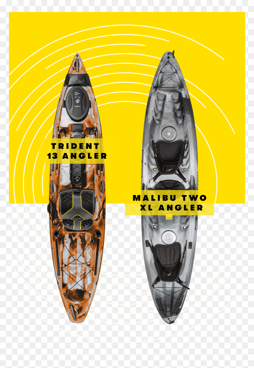 Shop Tandem Fishing Kayaks - Sea Kayak, HD Png Download - kayak png